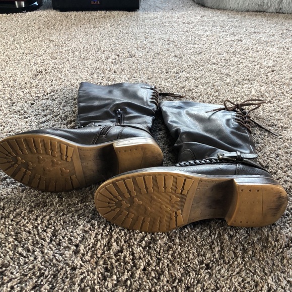 🤎Brown Lace Boots!🤎 - Picture 2 of 7